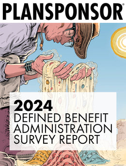 2024 PLANSPONSOR Defined Benefit Administration Survey Cover