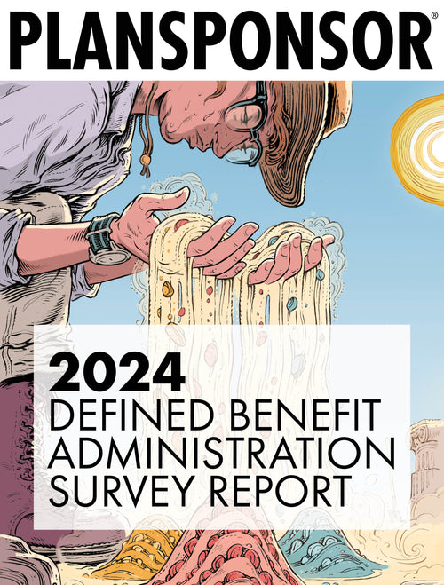2024 PLANSPONSOR Defined Benefit Administration Survey Cover