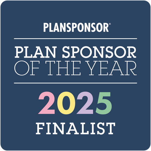 Logo: 2025 PLANSPONSOR  Plan Sponsor Of Year_ General Finalist