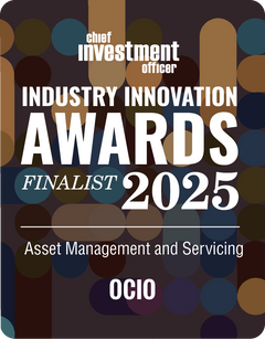 Logo: 2025 CHIEF INVESTMENT OFFICER Asset Management & Servicing: OCIO
