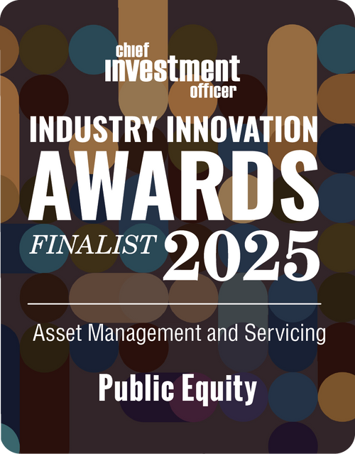 Logo: 2025 CHIEF INVESTMENT OFFICER Asset Management & Servicing: Public Equity