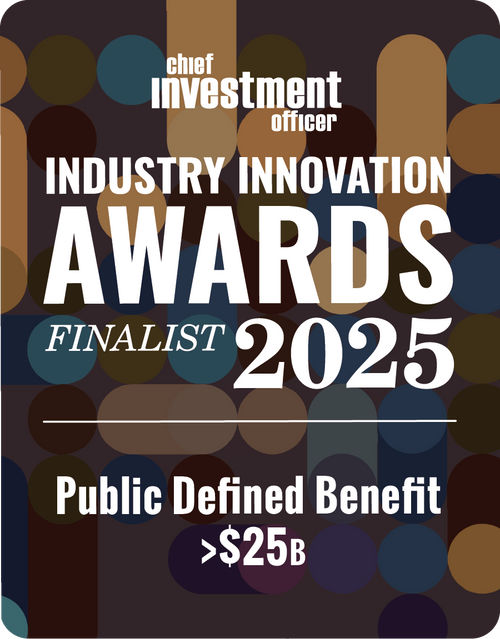 Logo: 2025 CHIEF INVESTMENT OFFICER Asset Owner: Public DB >$25B