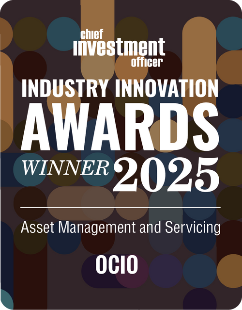 Logo: 2025 CHIEF INVESTMENT OFFICER Asset Management & Servicing: OCIO