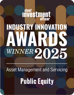Logo: 2025 CHIEF INVESTMENT OFFICER Asset Management & Servicing: Public Equity