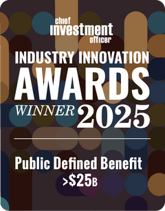 Logo: 2025 CHIEF INVESTMENT OFFICER Asset Owner: Public DB >$25B