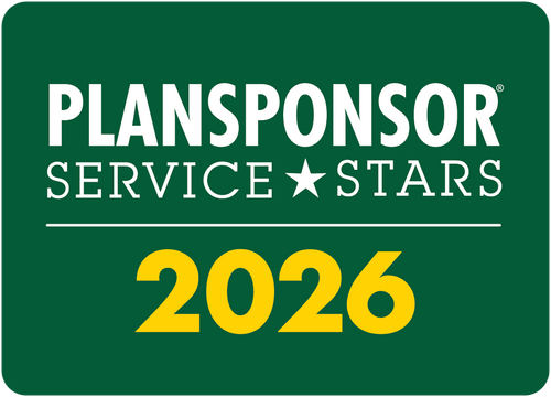 Logo: 2026 PLANSPONSOR Service Star
