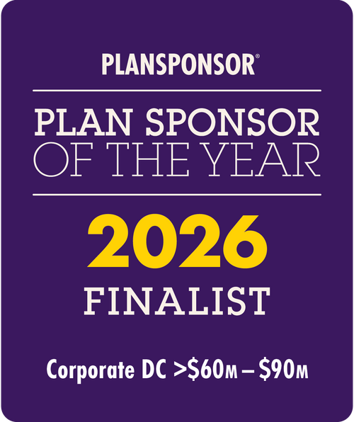 Logo: 2026 PLANSPONSOR Plan Sponsor Of Year - Corporate DC $60M-$90M