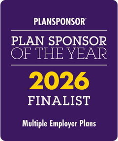 Logo: 2026 PLANSPONSOR Plan Sponsor Of Year - Multiple Employer Plans