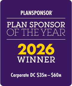 Logo: 2026 PLANSPONSOR Plan Sponsor Of Year - Corporate DC $35M-$60M