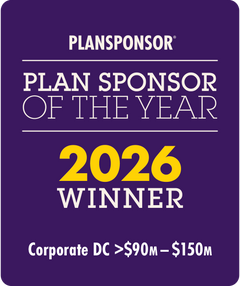 Logo: 2026 PLANSPONSOR Plan Sponsor Of Year - Corporate DC $90M-$150M