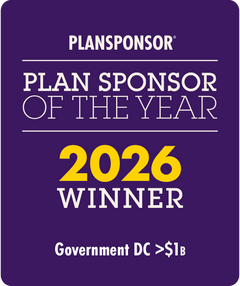 Logo: 2026 PLANSPONSOR  Plan Sponsor Of Year - Government DC >$1B