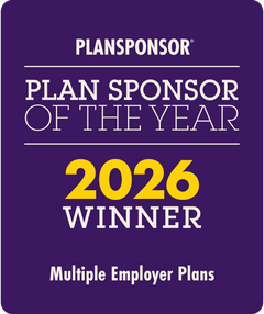 Logo: 2026 PLANSPONSOR Plan Sponsor Of Year - Multiple Employer Plans