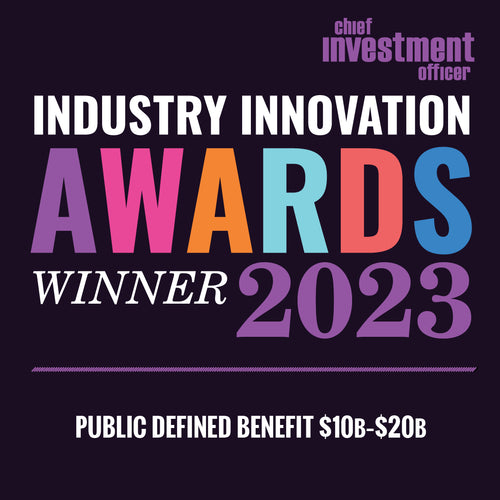 Logo: 2023 Chief Investment Officer_AO_Winner_Public DB <$10BÂ - $20B