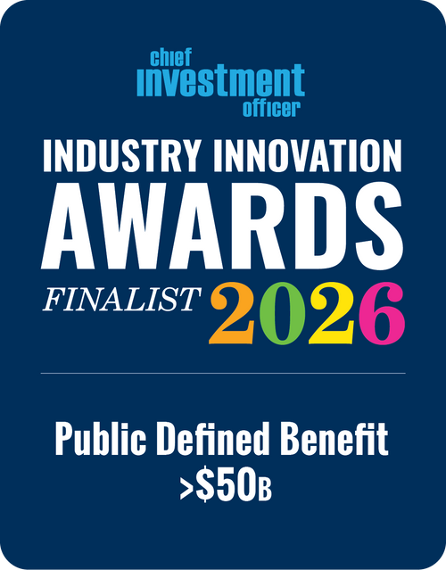 Logo: 2026 CHIEF INVESTMENT OFFICER Asset Owner: Public DB >$50B