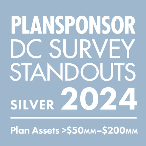 Logo: 2024 PLANSPONSOR DC Standout_ Silver: Plan Assets  >$50MM-$200MM