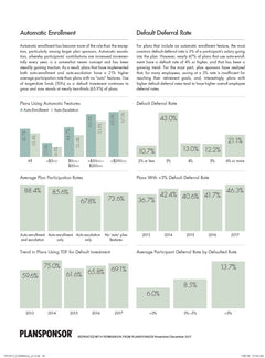 2017 DC Survey: Plan Benchmarking