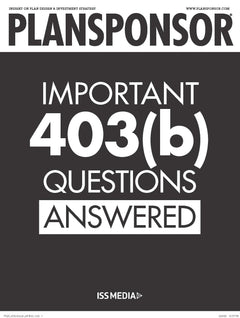 Important 403(b) Questions Answered