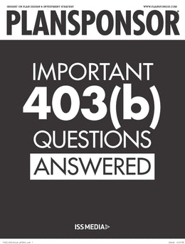 Important 403(b) Questions Answered